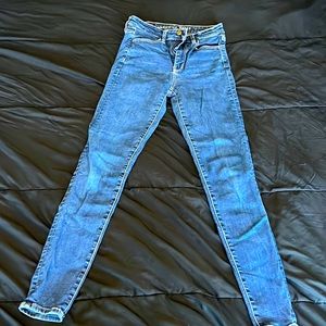 America Eagle high rise skinny jeans